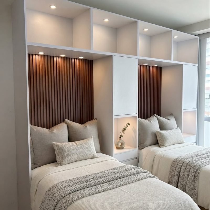 recamara-muebles de madera- camas