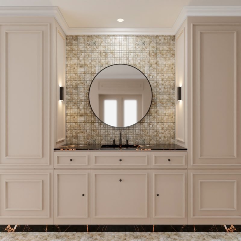 baño minimalista