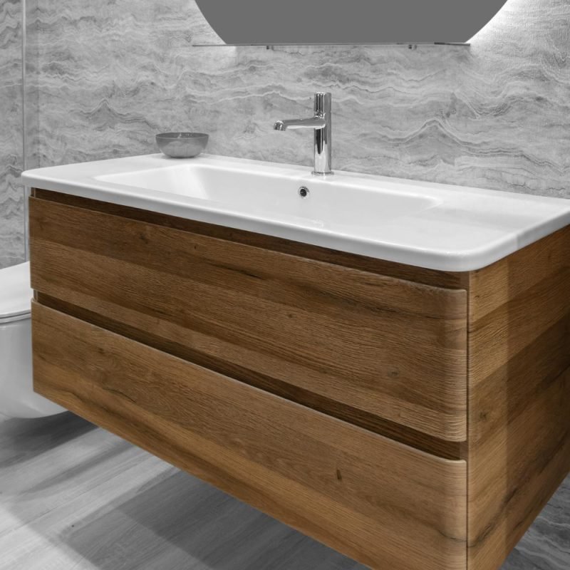 lavamanos madera